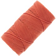 0.4mm C-LON Fine Weight Bead Cord - Orange x45m