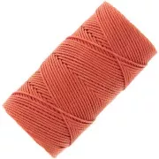 0.4mm C-LON Fine Weight Bead Cord - Orange x45m