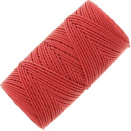 0.4mm C-LON Fine Weight Bead Cord - Shanghai Red x45m