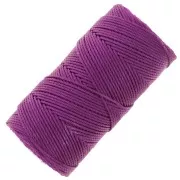 0.4mm C-LON Fine Weight Bead Cord - Grape x45m