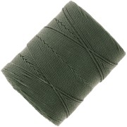 0.4mm C-LON Fine Weight Bead Cord - Forest Green x124m|raw }}