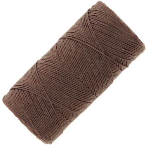 0.3mm C-LON Micro Cord - Medium Brown x91m