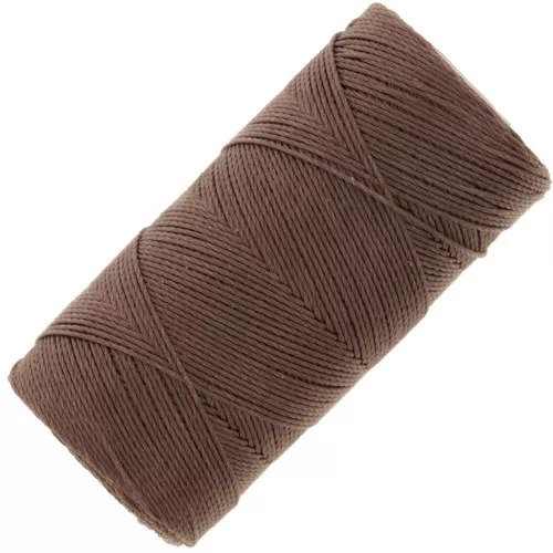 0.3mm C-LON Micro Cord - Medium Brown x91m