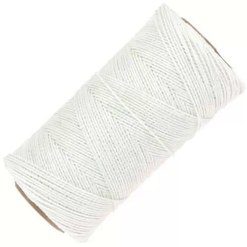 1mm Linhasita waxed thread spool for micro macramé - Lux (Phosphorescent) x168m