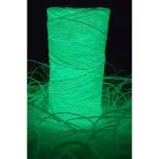 1mm Linhasita waxed thread spool for micro macramé - Lux (Phosphorescent) x168m