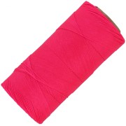 0.35mm Linhasita waxed thread for micro macramé - Neon Pink (328) x448m|raw }}