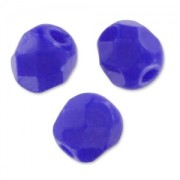 Facets 4 mm Navy Blue x50
