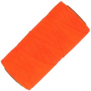 0.35mm Linhasita waxed thread for micro macramé - Neon Orange (393) x448m|raw }}