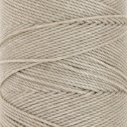 1.5mm Linhasita waxed thread spool for micro macramé - Beige (05) x116m