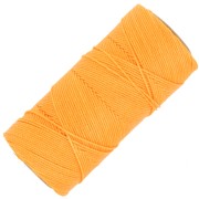 1.5mm Linhasita waxed thread spool for micro macramé - Saffron (274) x116m|raw }}