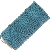 1.5mm Linhasita waxed thread spool for micro macramé - Teal (228) x116m|raw }}