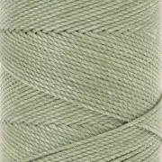 1.5mm Linhasita waxed thread spool for micro macramé - Military Green (90) x116m