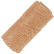 0.5mm Linhasita waxed thread for micro macramé - Honey (314) x335m|raw }}