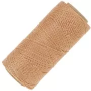 0.5mm Linhasita waxed thread for micro macramé - Honey (314) x335m