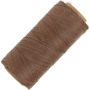 0.5mm Linhasita waxed thread for micro macramé - Light brown (790) x335m
