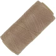 0.5mm Linhasita waxed thread for micro macramé - Cappuccino (65) x335m