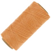 0.5mm Linhasita waxed thread for micro macramé - Melon (217) x335m|raw }}