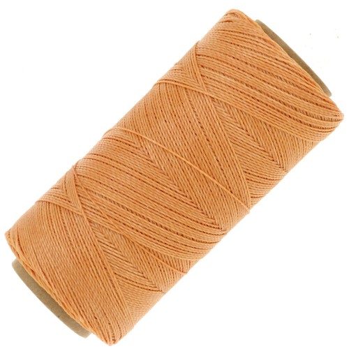0.5mm Linhasita waxed thread for micro macramé - Melon (217) x335m