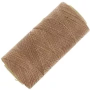 0.5mm Linhasita waxed thread spool for micro macramé - Expresso (788) x335m