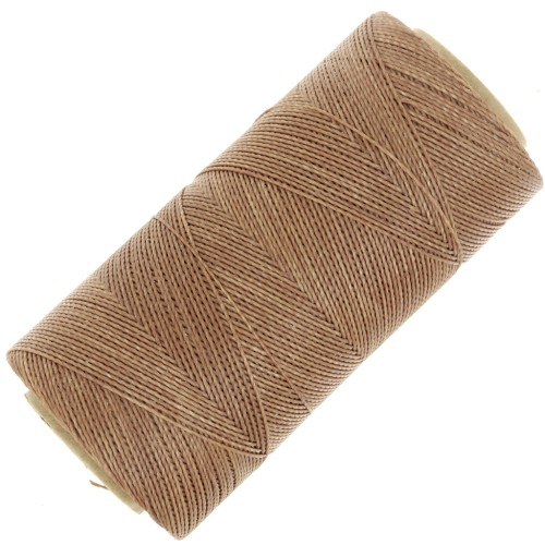 0.5mm Linhasita waxed thread spool for micro macramé - Expresso (788) x335m