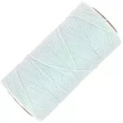 0.5mm Linhasita waxed thread for micro macramé - Fresh Mint x335m