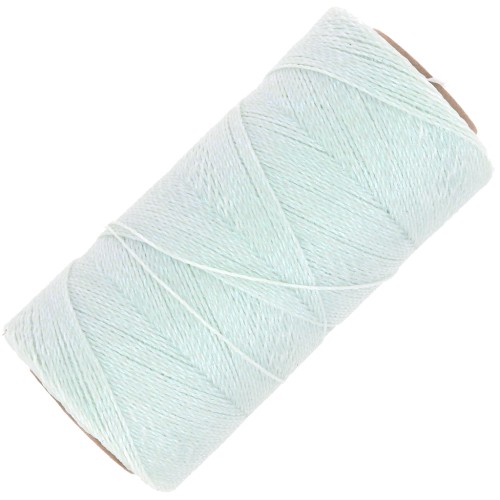 0.5mm Linhasita waxed thread for micro macramé - Fresh Mint x335m
