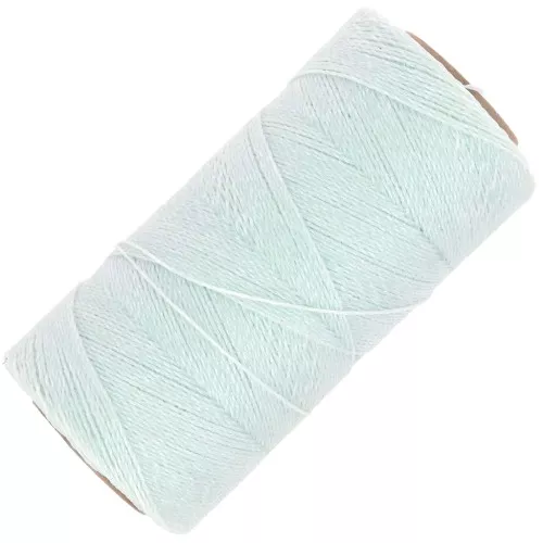 0.5mm Linhasita waxed thread for micro macramé - Fresh Mint x335m