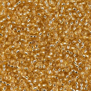 Miyuki Seed beads 15/0 0003 - Gold Silver Line