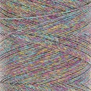 0.5mm Linhasita waxed thread for micro macramé - Multicolored (Multicor) x335m