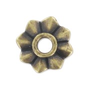 Flower to rivet  10 mm bronze