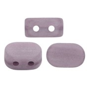 4x6mm Lipsi® Glass beads by Puca® - Amethyst Opal Mat x10g