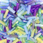 6mm Mix Bugles Twist Miyuki TW206/MIX-01 - Jeweltone x10g|raw }}