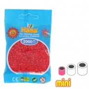 Hama Mini Multi beads red (n°05) x2000|raw }}