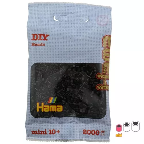Hama Mini Multi beads black (n°18) x2000