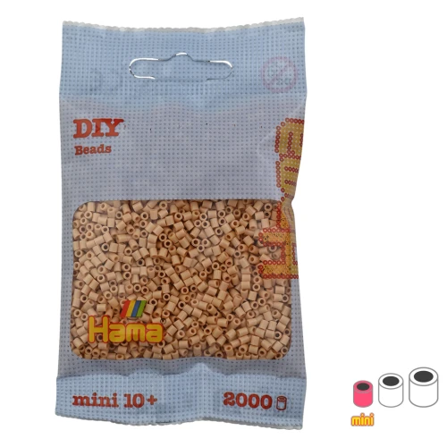 Hama MINI 2.5 mm ironing beads - Beige (n°27) x2000