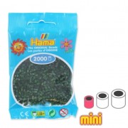 Hama Mini Multi beads dark green (n°28) x2000|raw }}