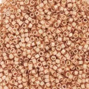 1.6mm Toho Aiko 11/0 - TA01PF551 - PF Galvanized Rose Gold x4g