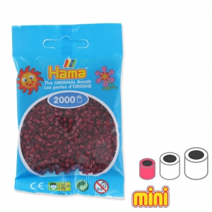 Hama Mini Multi beads burgundy (n°30) x2000