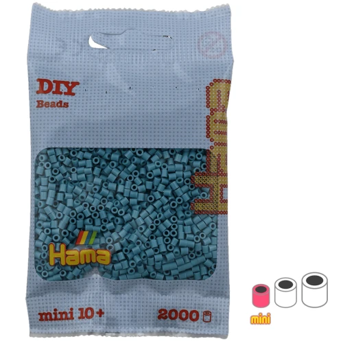 Hama Mini Multi beads Turquoise (n°31) x2000