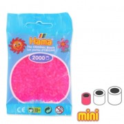 Hama Mini Multi beads neon Fuchsia (n°32) x2000|raw }}