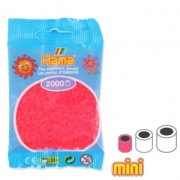 Hama Mini Multi beads Néon red (n°35) x2000|raw }}
