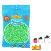 Hama Mini Multi beads Pastel green (n°47) x2000|raw }}