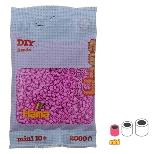 Hama Mini Multi beads Pastel pink (n°48) x2000