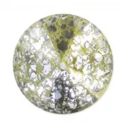 PureCrystal 1122 Rivoli Round Stone 14mm Crystal Gold Patina
