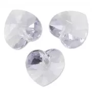 PureCrystal 6228 Heart 14,4x14mm Smoky Mauve