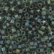 Miyuki Delica 11/0 DB0273 -  Forest Green Lined Topaz AB