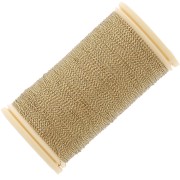 Au Chinois Metallic embroidery thread n°40 - Brass (103) x100m|raw }}