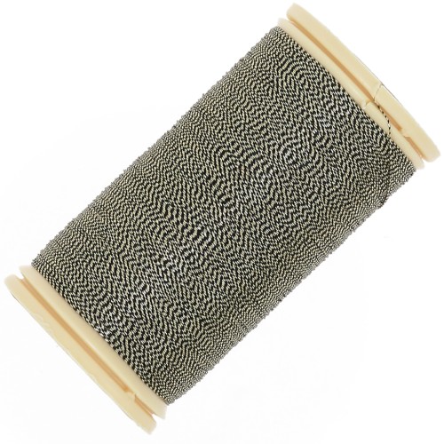 Au Chinois Metallic embroidery thread n°40 - Chiné Gold (105) x100m