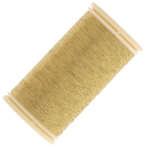 Au Chinois Metallic embroidery thread n°40 - Vieil Or (110) x100m