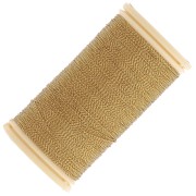 Au Chinois Metallic embroidery thread n°40 - Gilding (113) x100m